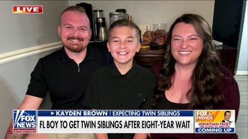 Florida boy brought to tears after learning he will finally be a big brother
