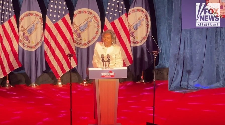 Virginia GOP gubernatorial nominee speaks on Election Night