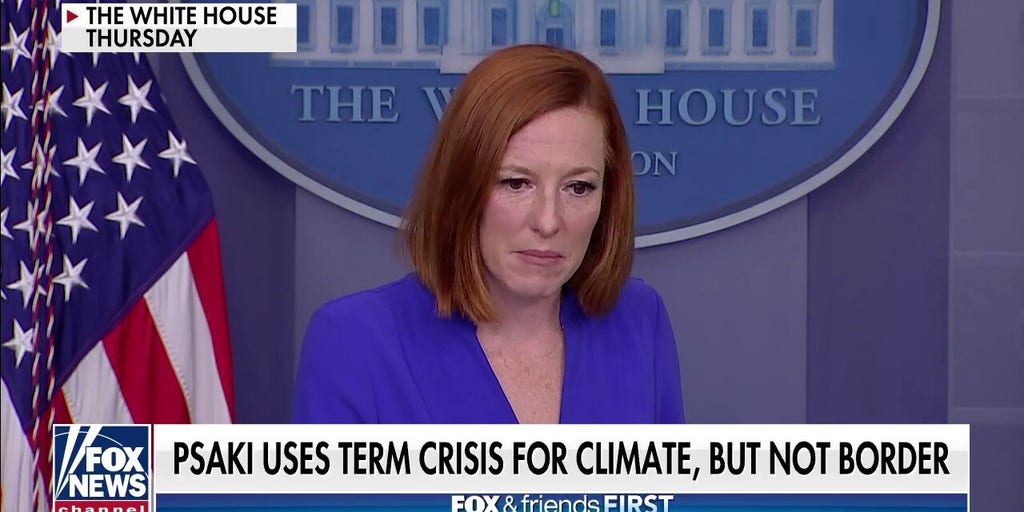 Jen Psaki refuses to use term 'crisis' to describe border tragedy but