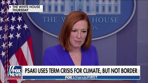 Jen Psaki refuses to use term 'crisis' to describe border tragedy but still calls climate change a 'crisis'