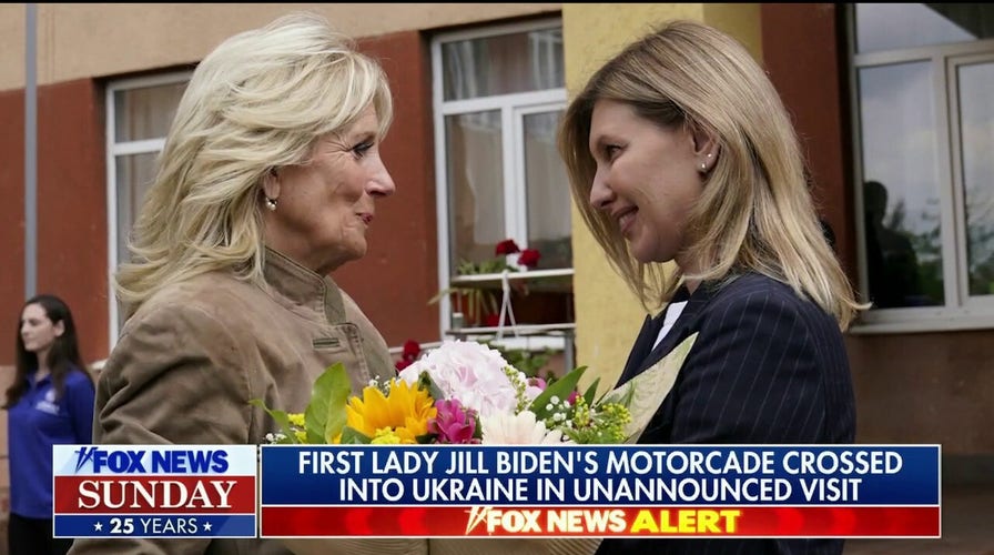 First Lady Jill Biden meets with First Lady of Ukraine in announced visit