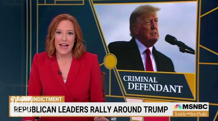 Jen Psaki tells Democrats to 'stay out' of Trump indictment news