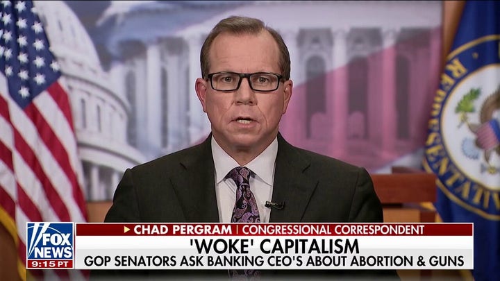 Republican senators call out bankers for 'woke' capitalism