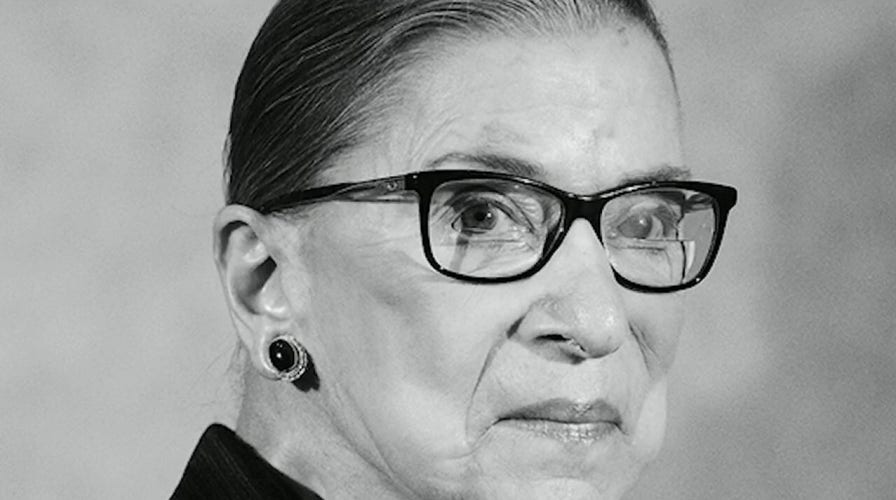 Ruth bader ginsburg black and outlet white