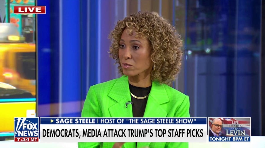 Sage Steele slams Dems, media over Trump Cabinet attacks: 'Pretty classless'