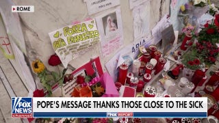 Pope Francis issues message thanking those close to the sick - Fox News