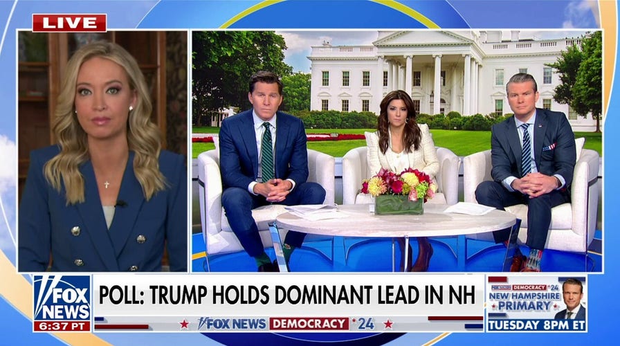 Trump is 'essentially running as an incumbent' if he is pulling majority of support: Kayleigh McEnany