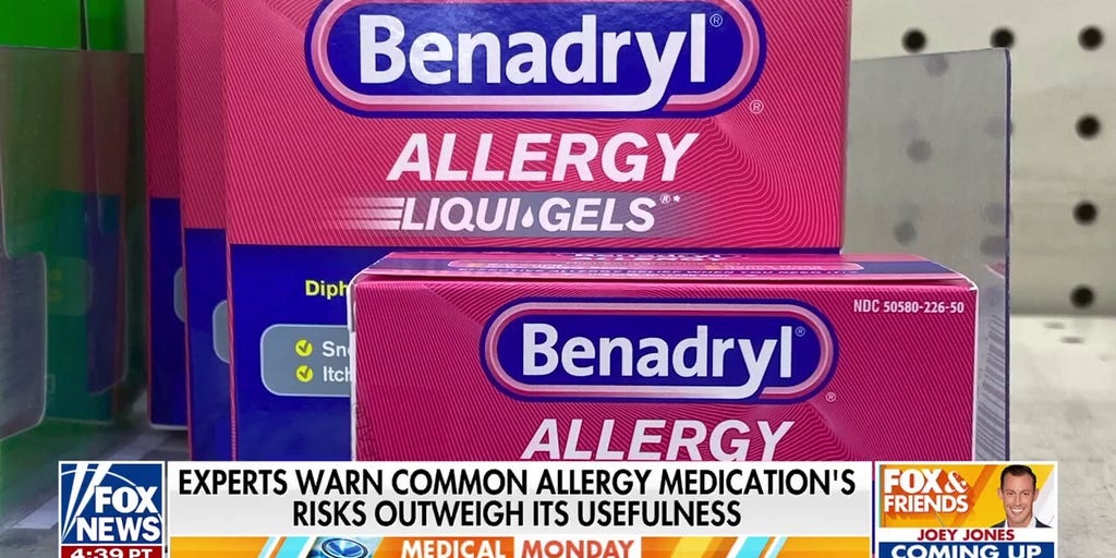 Experts warn of risks associated with common allergy medicines