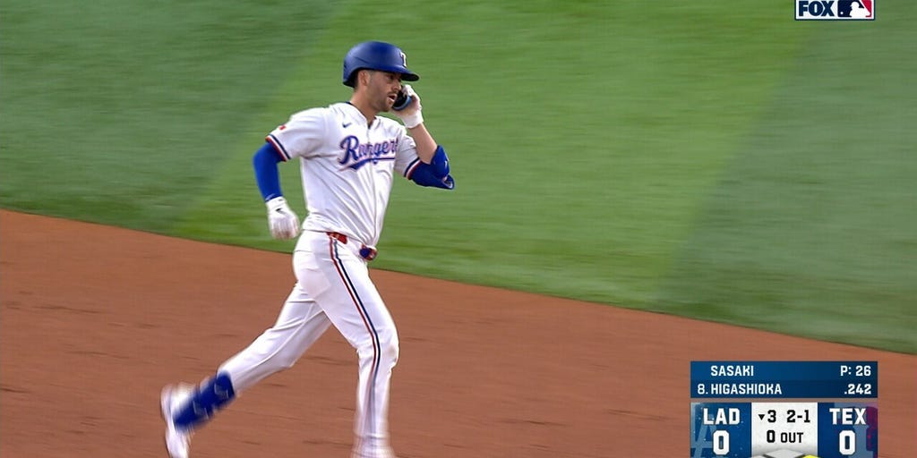 Kyle Higashioka takes Roki Sasaki yard, Rangers take early lead over Dodgers