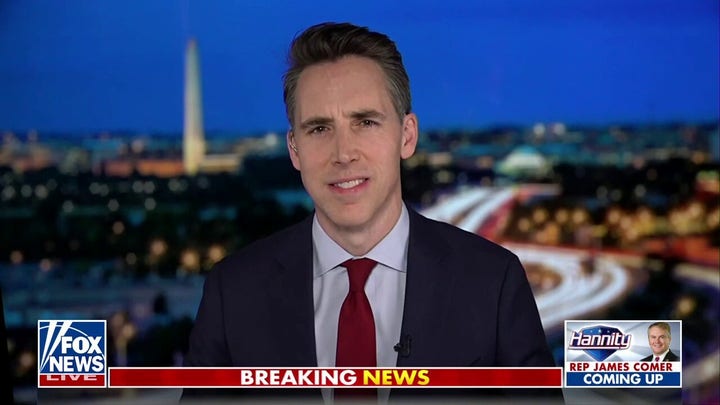 Our country might be better off if aliens ran the White House: Josh Hawley