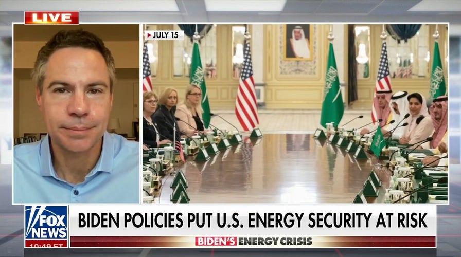 Biden's 'dangerous' energy policy making US 'wholly dependent' on China: Michael Shellenberger