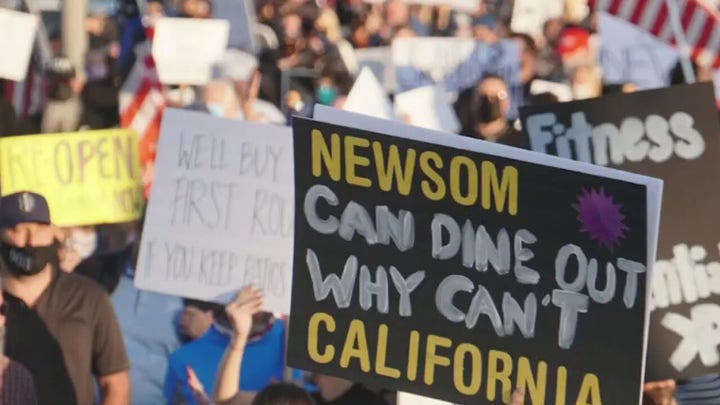 California businessman organizes march to protest COVID lockdowns