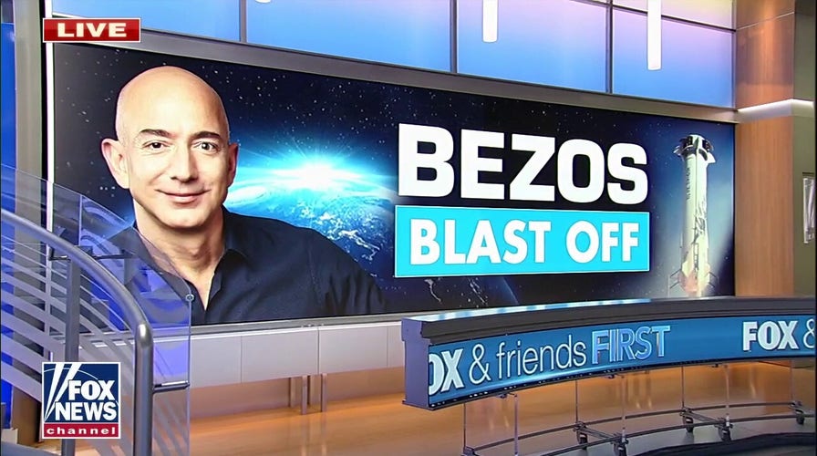 Amazon founder Jeff Bezos headed to space in New Shepard rocket 
