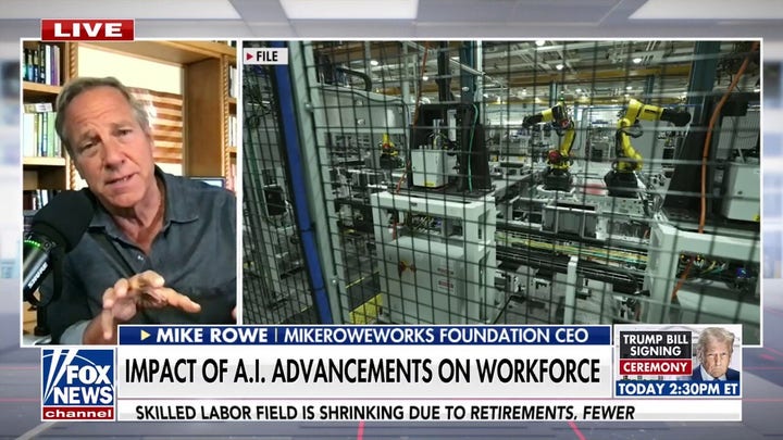 AI will target the white-collar workforce before it comes for blue-collar jobs: Mike Rowe