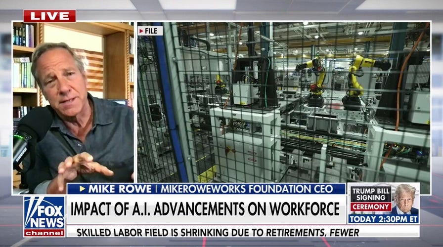 AI will target the white-collar workforce before it comes for blue-collar jobs: Mike Rowe
