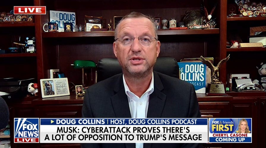 Doug Collins calls out VP Harris for policy shifts on key issues: 'Trying to recreate history Orwellian style'