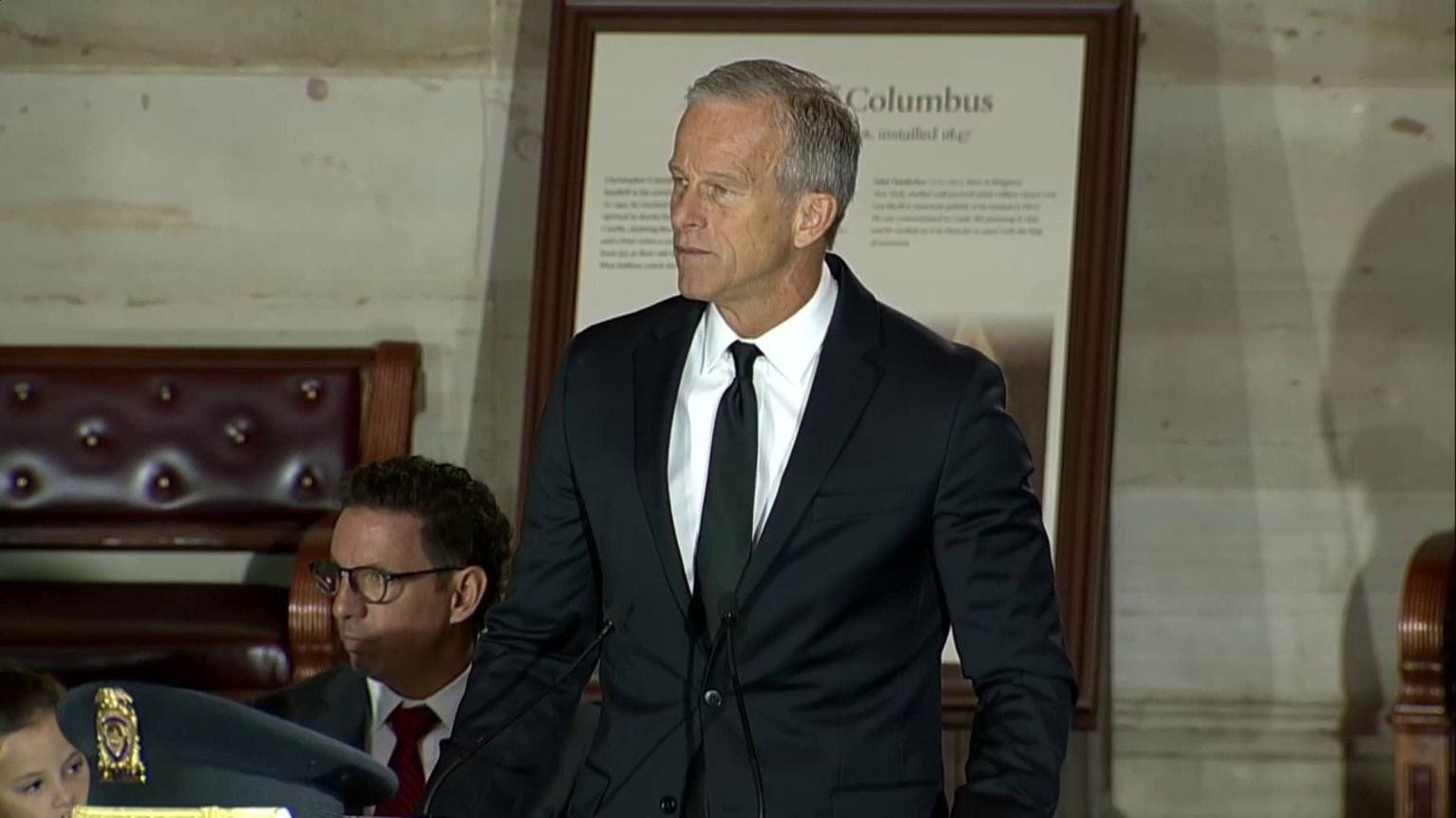 Sen Lindsey Graham was 'powerful voice' for pro-life movement, Thune says