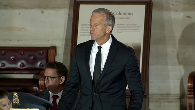 Sen Lindsey Graham was 'powerful voice' for pro-life movement, Thune says