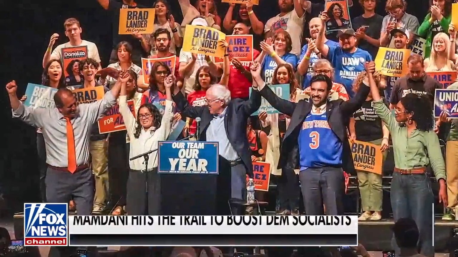Mamdani, Sanders back socialists in NYC primaries as Dems debate party future