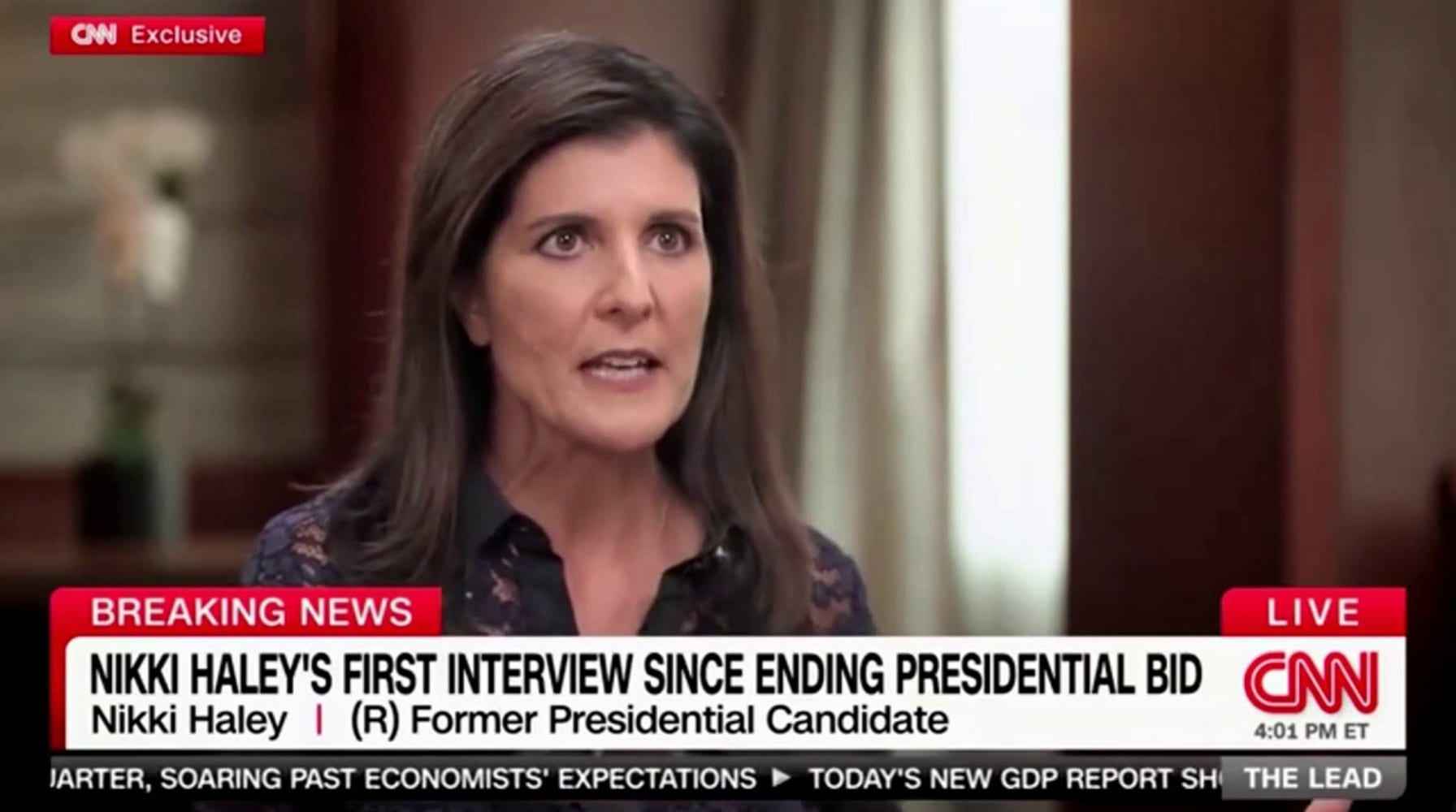 Nikki Haley's Blunt Assessment: Biden's Drop Out Not Surprising