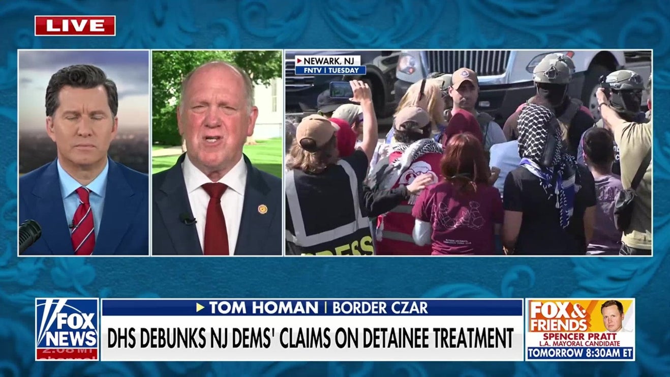 Tom Homan urges politicians to bring cameras into ICE facilities, see conditions for themselves