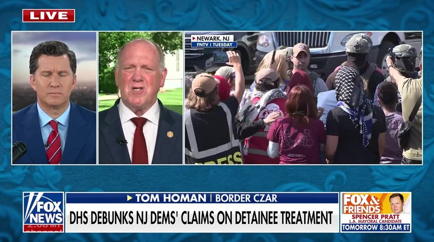 Tom Homan urges politicians to bring cameras into ICE facilities, see conditions for themselves