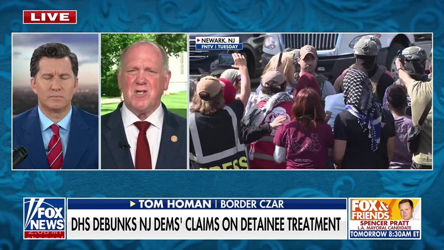 Tom Homan urges politicians to bring cameras into ICE facilities, see conditions for themselves
