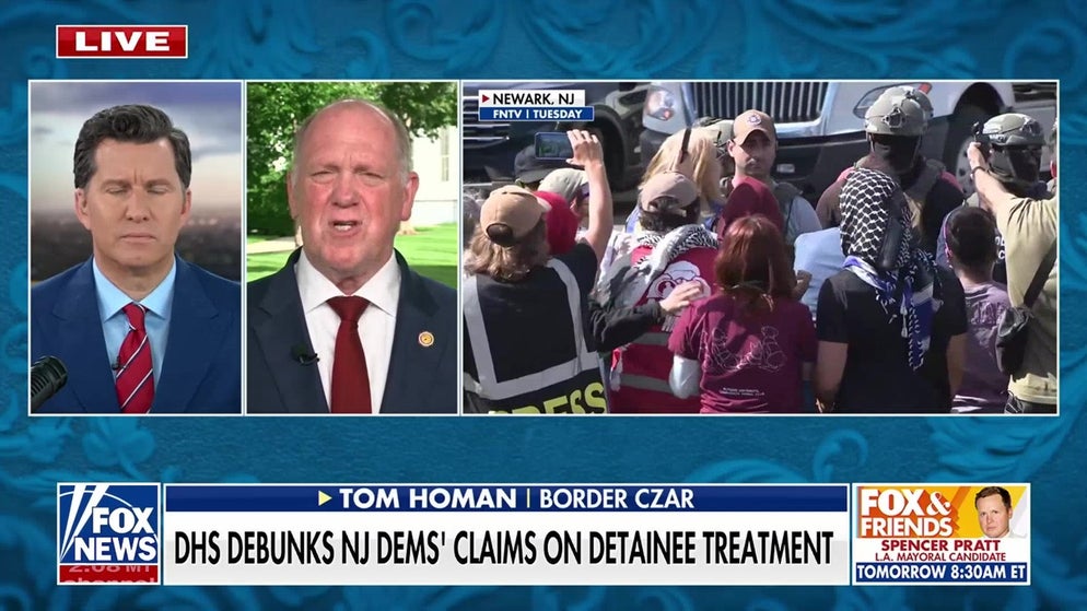 Tom Homan urges politicians to bring cameras into ICE facilities, see conditions for themselves