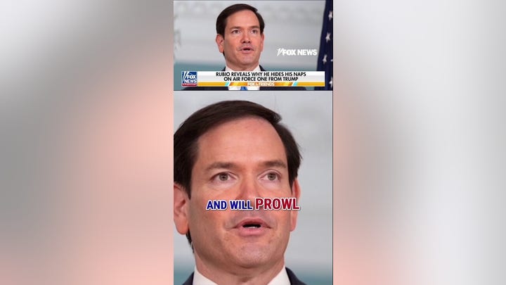 WATCH: Rubio reveals why he hides naps from Trump