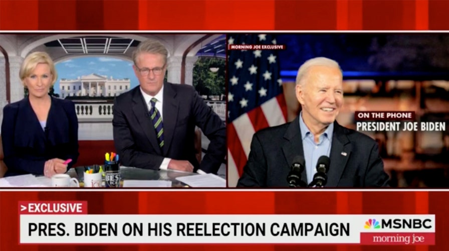 Biden calls into MSNBC show, says he's 'not going anywhere'