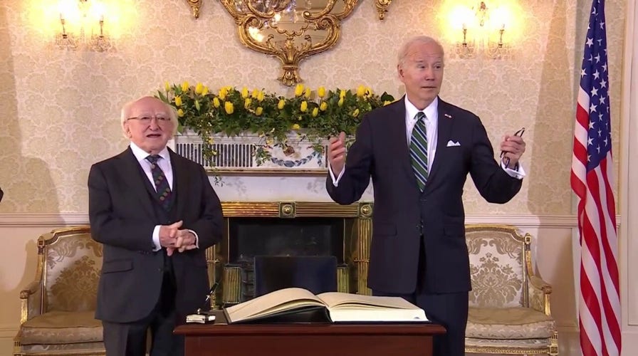 Biden jokes he is not returning to the US, wishes to stay in Ireland