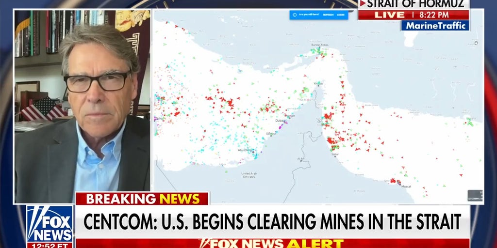 US starts clearing mines from Strait of Hormuz, CENTCOM says