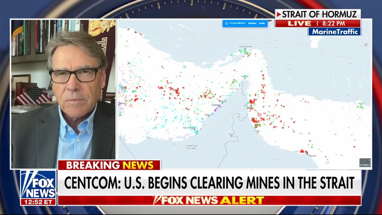 US starts clearing mines from Strait of Hormuz, CENTCOM says