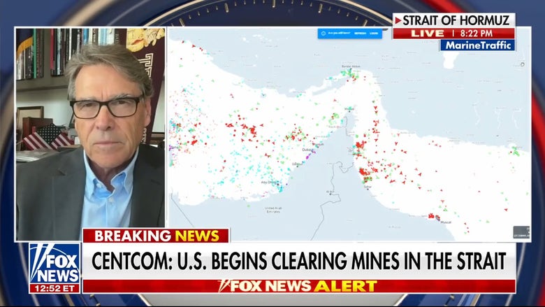 US starts clearing mines from Strait of Hormuz, CENTCOM says