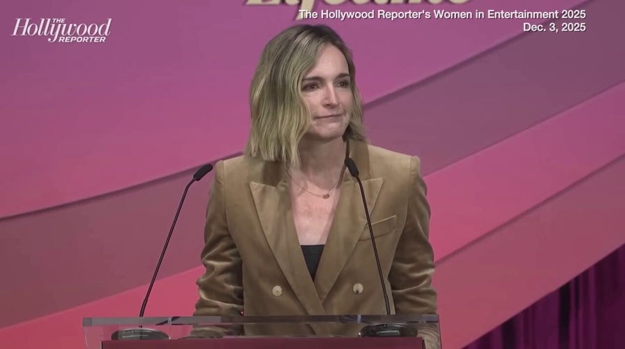 Molly McNearney says she took speech for granted before husband Jimmy Kimmel's suspension