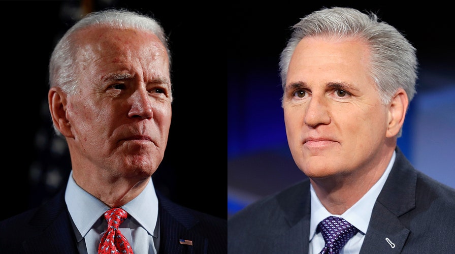 Joe Biden is 'surrendering to socialist' wing of Dem party: Kevin McCarthy