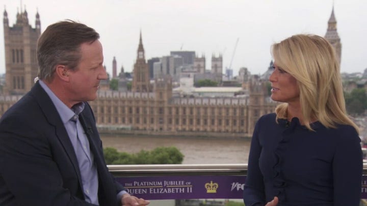 Former UK PM David Cameron recounts weekly meetings with Queen Elizabeth II