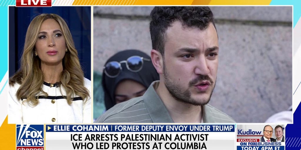 Palestinian activist arrested for leading protests on college campus