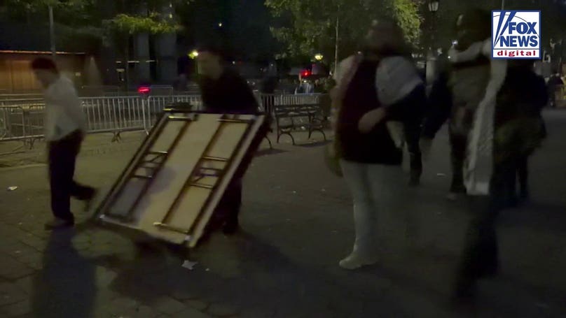 Singham network activists pack up protest stage after ‘shut it down for Palestine’ rally