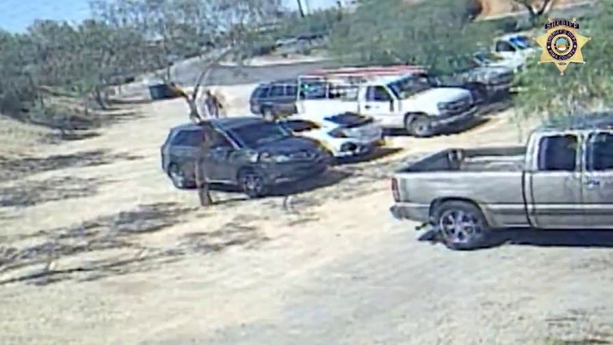 Sheriff releases surveillance video in shooting that killed police recruit, injured fiancee