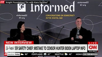 Ex- Twitter safety chief admits Hunter Biden laptop suppression was a ‘mistake’