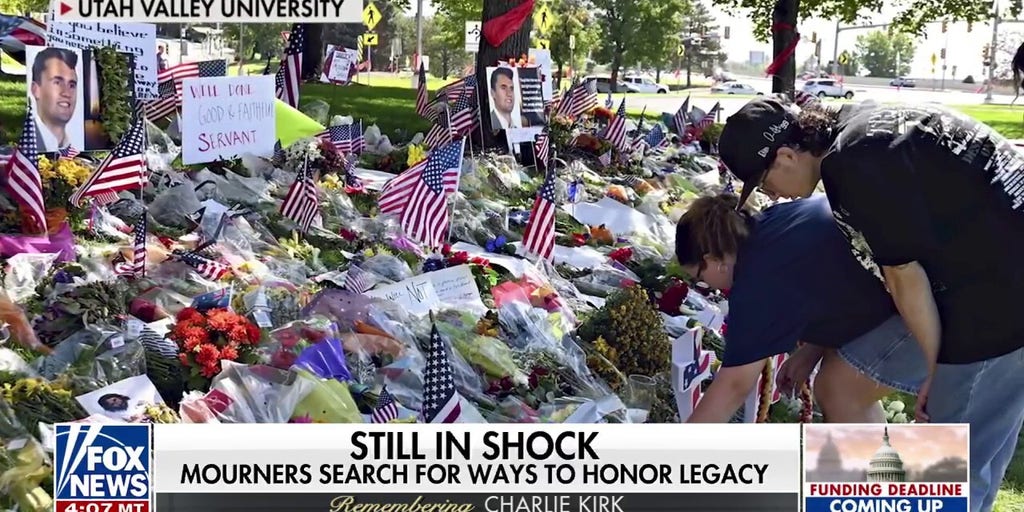 Utah Valley University holds vigil for Charlie Kirk