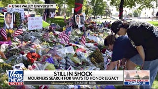 Utah Valley University holds vigil for Charlie Kirk
