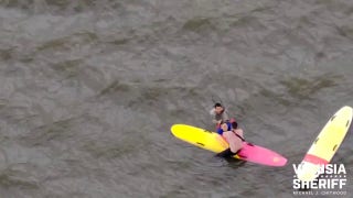 Suspect tries watery escape as cops grab paddleboards to hunt him down