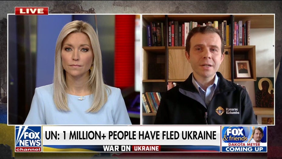 US, Polish Knights of Columbus rescuing, feeding Ukrainian refugees inside war zone