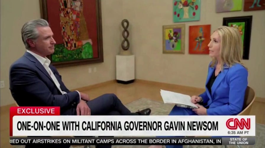 Gavin Newsom pressed on California affordability crisis during CNN interview 
