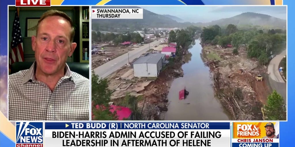 Ted Budd on Hurricane Helene recovery efforts: We are seeing slow response from the top