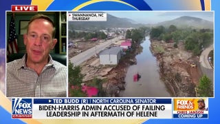 Ted Budd on Hurricane Helene recovery efforts: We are seeing slow response from the top - Fox News