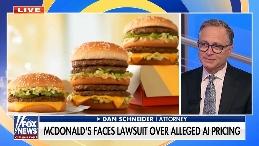 McDonald's faces lawsuit over alleged AI price-fixing