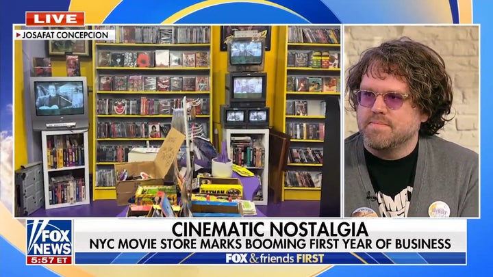NYC retro video store Night Owl finds booming success as Gen Z embraces physical media